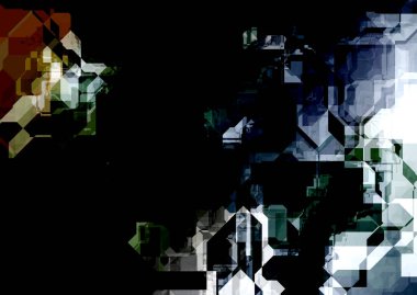 modern grafik şekiller, renkli arkaplan, kopyalama alanı deseni