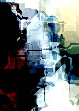 modern grafik şekiller, renkli arkaplan, kopyalama alanı deseni