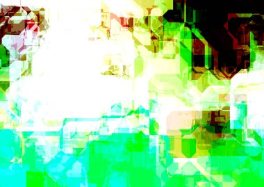 modern grafik şekiller, renkli arkaplan, kopyalama alanı deseni