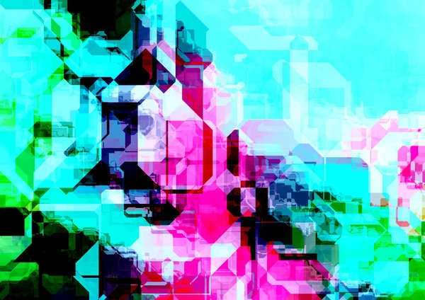 Современный Графический Красочный Фон Копия Пространства Шаблона — стоковое фото