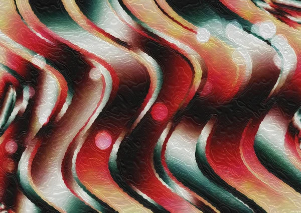Kurva Vågor Färgglada Abstrakt Bakgrund — Stockfoto