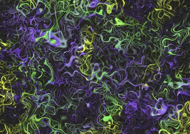 Kopyalama alanı için soyut renkli şablon 