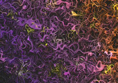 Yıldızlı soyut renkli arkaplan 