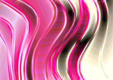 Dinamik eğri dalgaları, soyut arkaplan 