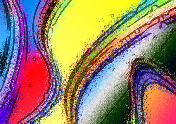 Superfície Papel Parede Colorido Fundo Arte Abstrata — Fotografia de Stock