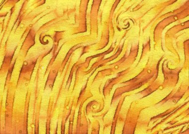 Dalgalı çizgileri olan soyut renkli arkaplan 