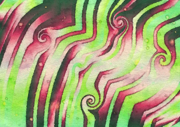 Абстрактный Красочный Фон Волнистыми Линиями — стоковое фото
