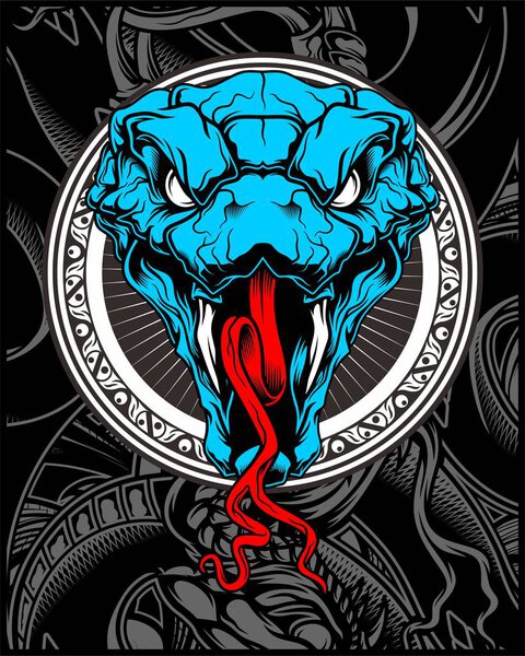 вектор рукоятки змеи
 