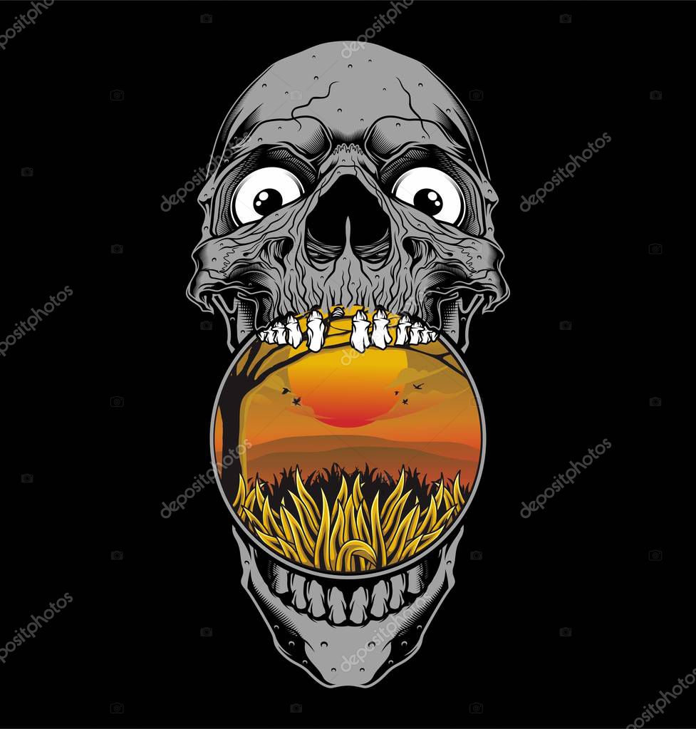 Skull_vector