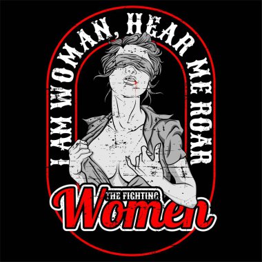 Kadın dövüşü hakkında Vektör Alıntısı. Vektör el çizimi, gömlek tasarımları, motorcu, disk jokey, beyefendi, berber ve diğerleri. İzole edilmiş ve düzenlenmesi kolay. Vektör İllüstrasyonu