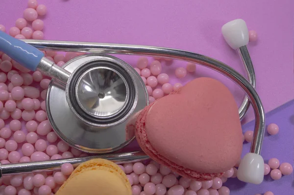 stethoscope and hearts Heart Check