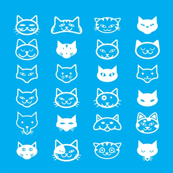 Εικονίδιο γάτας, διανυσματική απεικόνιση — Διανυσματικό Αρχείο