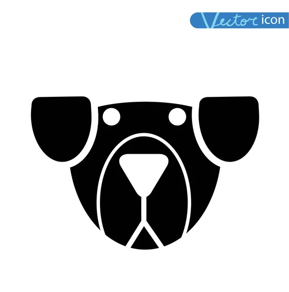 Ikona psa-vektorový obrázek. — Stockový vektor
