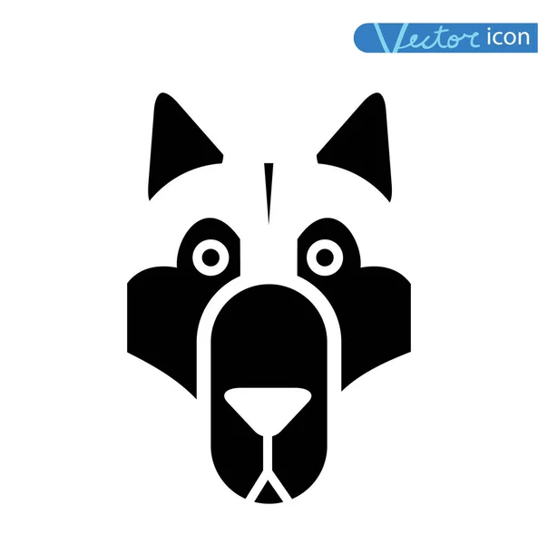 Ikona psa-vektorový obrázek. — Stockový vektor