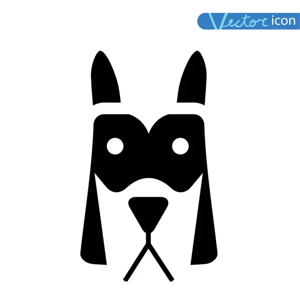 Hundesymbol - Vektorillustration. — Stockvektor