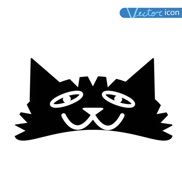 Katzensymbol, Vektorillustration — Stockvektor