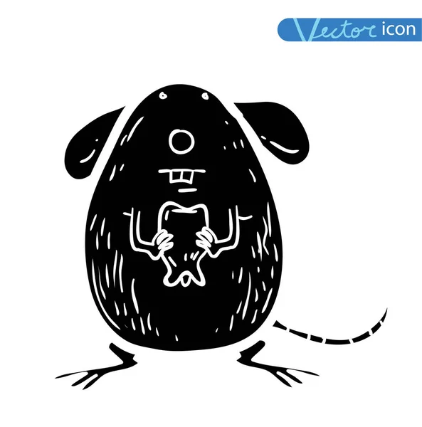 Animal Dibujos animados Ilustración, vector — Vector de stock