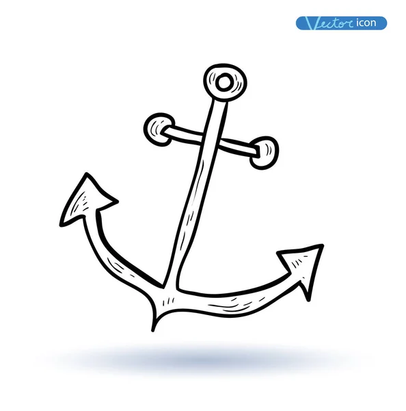 Elememts pirata, illustrazione vettoriale . — Vettoriale Stock