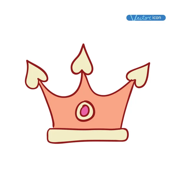 Crown, vector.coat of arms — Stock Vector