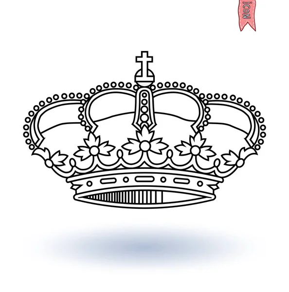 Couronne, vector.blason — Image vectorielle