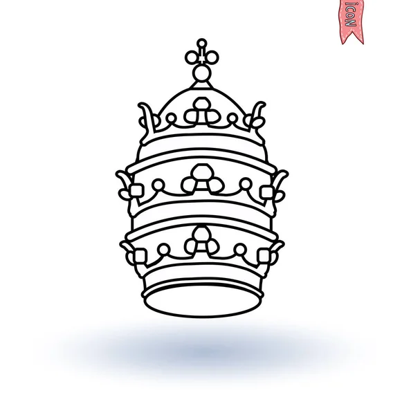 Couronne, vector.blason — Image vectorielle