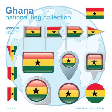 dünya Bayraklar simgesi, vektör illüstrasyon