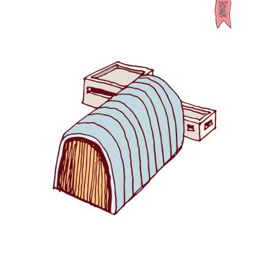  ev simgesi, vektör illüstrasyonu.