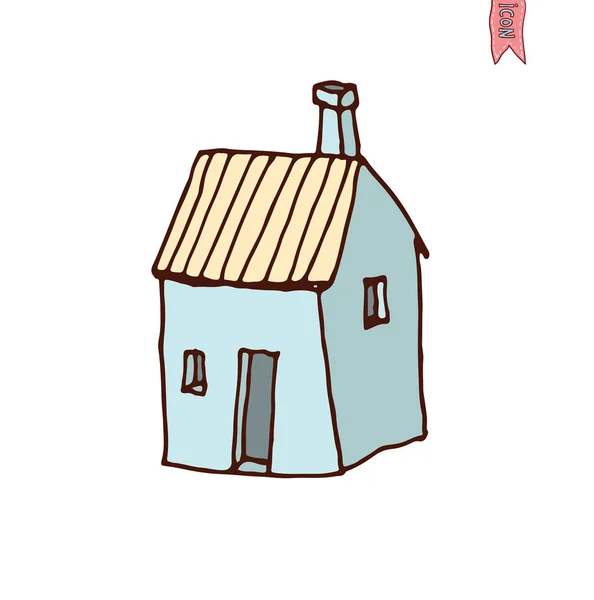 Haus-Symbol, Vektor-Illustration. — Stockvektor