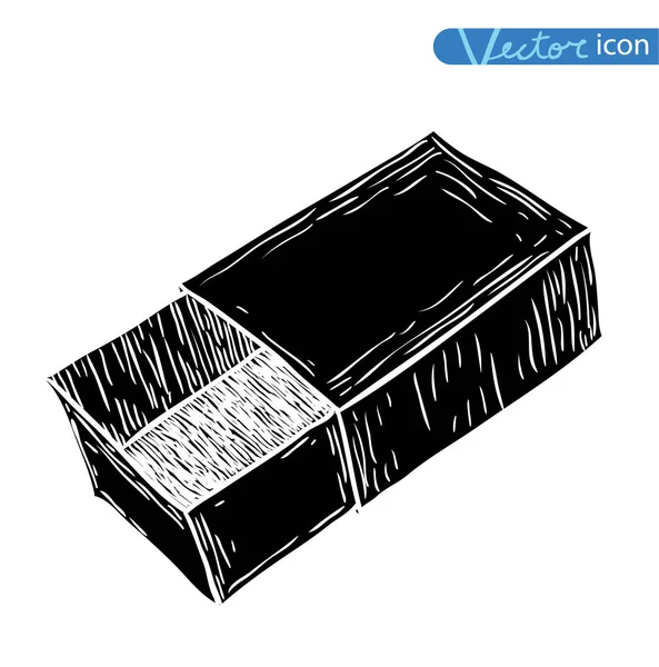 Schachteln Sammeln Kritzeleien Setzen Vektorillustration — Stockvektor