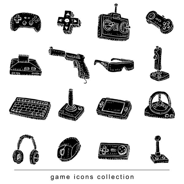 chess piece, hand drawn vector illustration.