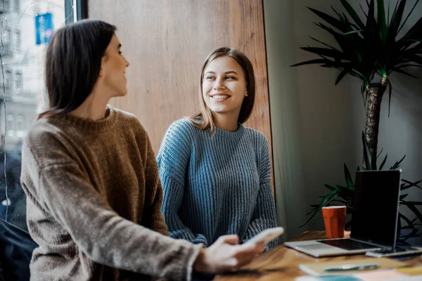 Website Winkel Voor Vrouwen Nieuwe App Applicatie Online Betalen Met — Stockfoto