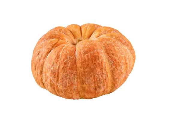 Fresh pumpkin isolated on white background. Background of organic food. — Stock Photo, Image