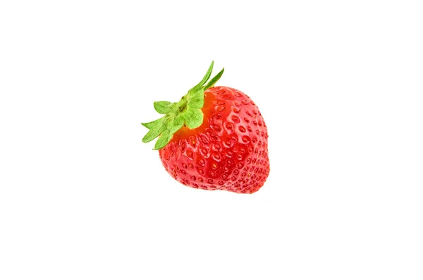 Strawberry berries on white background — Stock Photo, Image