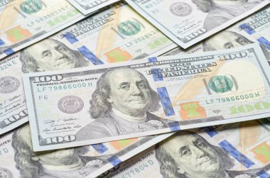 Amerikan kağıt para arka plan