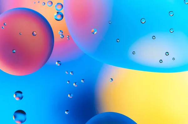 Colored circles and waves