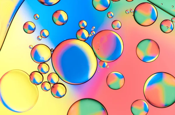 Colored circles and waves — Stock Photo, Image