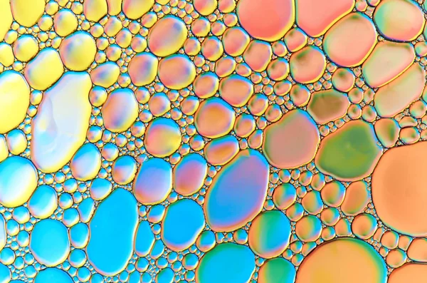 Цветные круги и волны — стоковое фото
