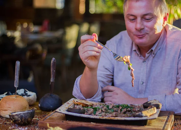 Şef hazırlanmış lezzetli gıdalar