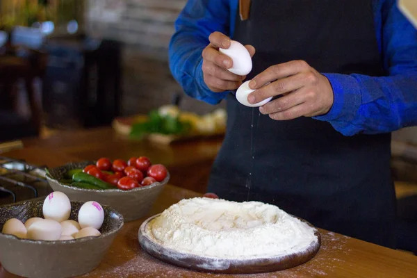 Şef hazırlanmış lezzetli gıdalar