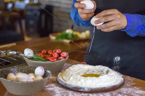 Şef hazırlanmış lezzetli gıdalar