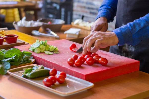 Şef hazırlanmış lezzetli gıdalar