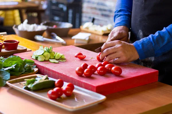 Şef hazırlanmış lezzetli gıdalar