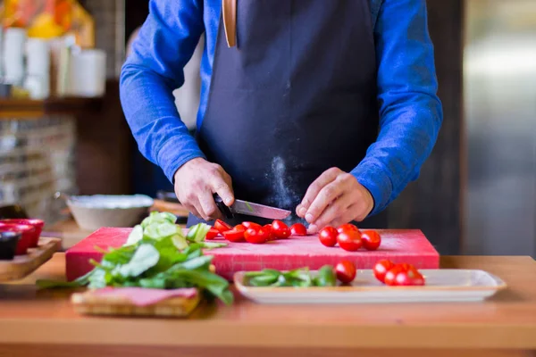 Şef hazırlanmış lezzetli gıdalar