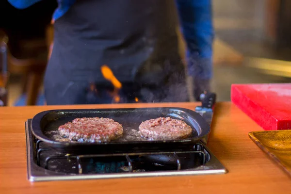 Şef hazırlanmış lezzetli gıdalar