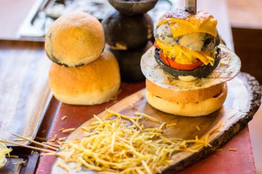 Şef hazırlanmış lezzetli gıdalar