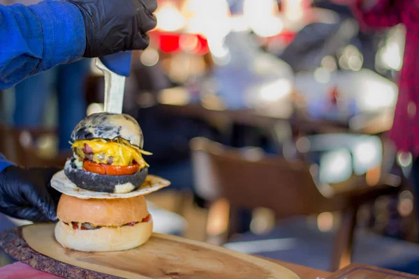 Şef hazırlanmış lezzetli gıdalar