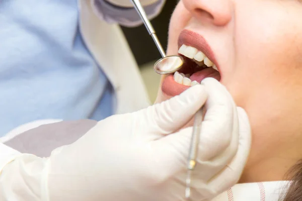 Bom Dia Com Meu Dentista — Fotografia de Stock