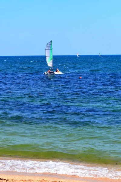 Black Sea Beach — Stock Photo, Image