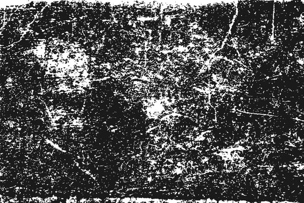 Texture Granuleuse Noire Isolée Sur Fond Blanc Superposition Détresse Texturée — Image vectorielle