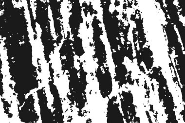 Beyaz arka plan üzerinde izole siyah grenli doku. Sıkıntı kaplaması dokulu. Grunge tasarım öğeleri. Vektör çizim, eps 10.